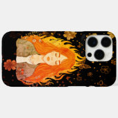 Rétro Chic - Coque d'iPhone abstraite (Verso (horizontal))