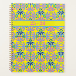 Retro Chic Yellow Planner