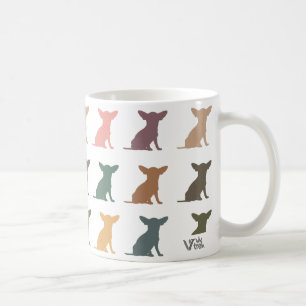 Retro Chihuahua Drinkaccessoires Hondenliefhebber Koffiemok