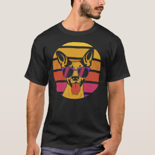 Retro Chihuahua Idea voor honden T-shirt