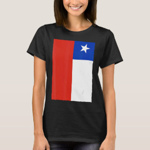Retro Chileense Nationale Vlag Chili T-shirt