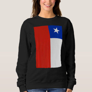 Retro Chileense Nationale Vlag Chili Trui