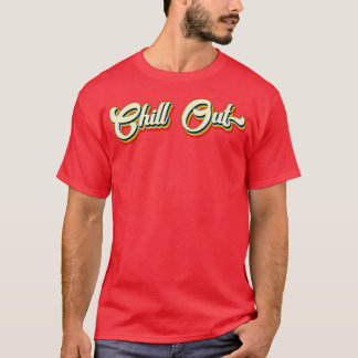 Retro Chill Out Vakantie T-shirt