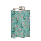 Retro Chinoiserie Hip Flask Heupfles (Rechts)