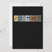 Retro chirurgie Chirurgie Arts Neurologie Gra Bedankkaart (Voorkant)