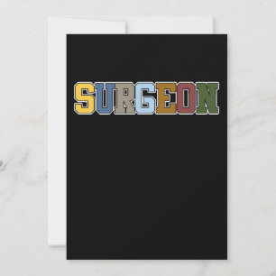 Retro chirurgie Chirurgie Arts Neurologie Gra Bedankkaart