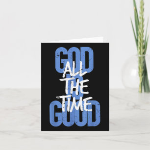 retro Christelijke God is altijd goed J Kaart