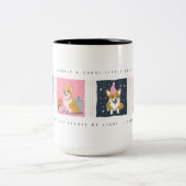 Retro Christmas Corgi Mok (Center)