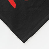 Retro Christmas Mele Kalikimaka Santa Shaka Hawaii Fleece Deken (Hoek)