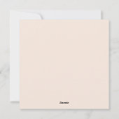 Retro Christmas Tree Simple Rustic Trendy  Feestdagenkaart (Achterkant)