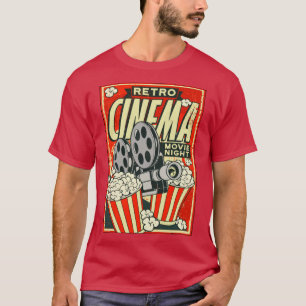 Retro CINEMA: Filmnacht T-shirt
