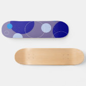 Retro Circles Skateboard (Horizontaal)