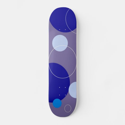 Retro Circles Skateboard (Voorkant)