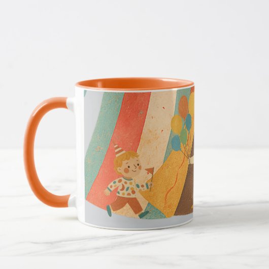 Retro Circus Mug (Gauche)