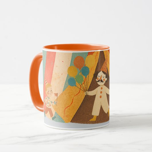 Retro Circus Mug (Devant gauche)