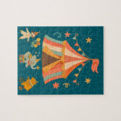 Retro Circus Storytime Legpuzzel (Horizontaal)