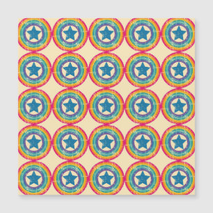 Retro cirkels sterren: naadloze textuur.