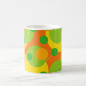 Retro Citrus Stippen Funky Groovt Gift Mok (Center)