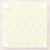 Retro Citrusglazen Onderzetters (Achterkant)