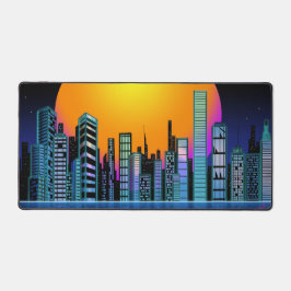 Retro City-1 Gaming Mousepad Bureaumat