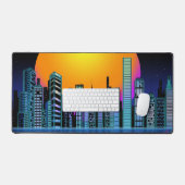Retro City-1 Jeu Mousepad (Clavier et souris)