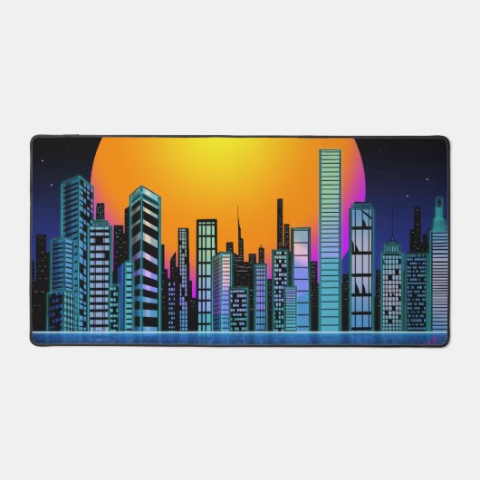 Retro City-1 Jeu Mousepad (Recto)