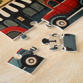 Retro City Street Art Legpuzzel (Zijkant)