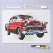 Retro Classic Car Decoupage Tissuepapier (Craft)