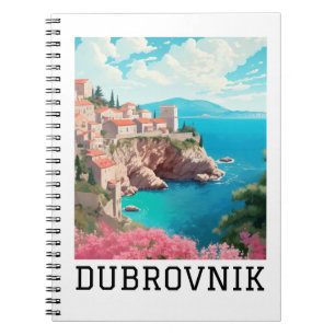 Retro Classic Dubrovnik Kroatië Notitieboek