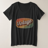  RETRO CLASSIC GIFT GROTE MAAT T-SHIRT (Design voorkant)