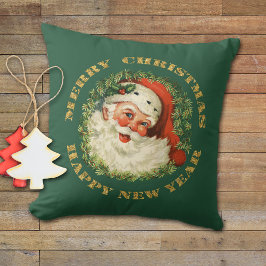 Retro Classic Santa Claus Kussen