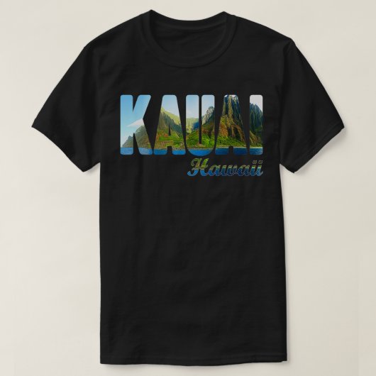 Retro Classic  Summer Kauai Hawaii TShirt T (Design voorkant)