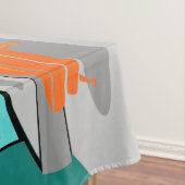 Retro Classic Television Tablecloth Tafelkleed (Voorbeeld)