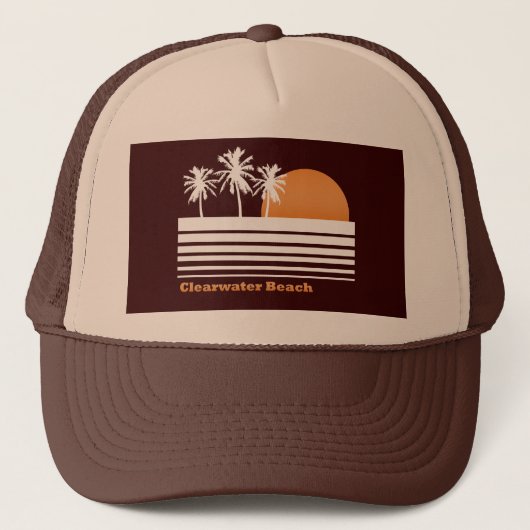 Retro Clearwater Beach Pet (Voorkant)