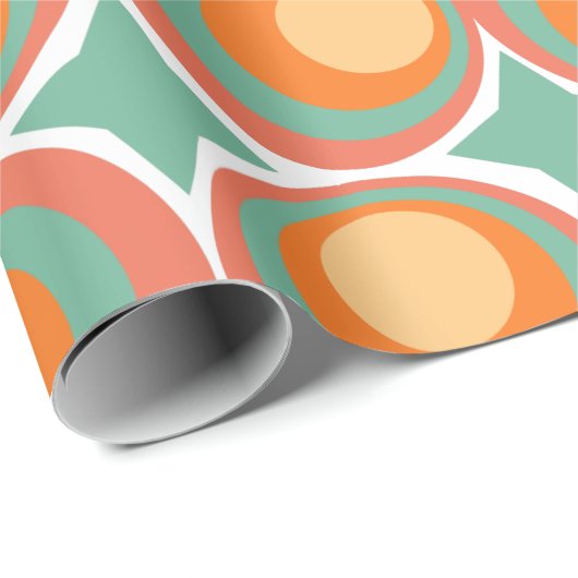 Retro Clovers Cadeaupapier (Rol Hoek)