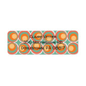 Retro Clovers Etiket (Voorkant)