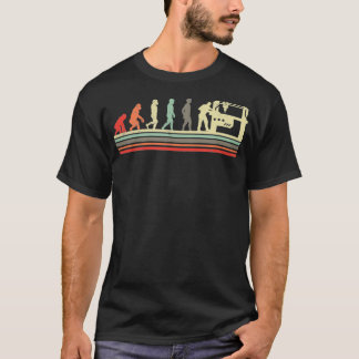 Retro CNC-machinist Revolutie T-shirt