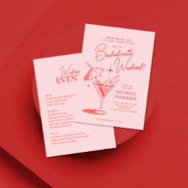 Retro Cocktail Bachelorette Weekend Route Kaart