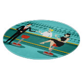 Retro Cocktail Lounge Cutting Board Snijplank (Hoek)