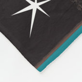 Retro Cocktail Lounge Fleece Deken (Hoek)