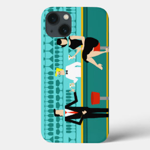 Retro Cocktail Lounge iPhone 6 Hoesje