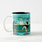Retro Cocktail Lounge Mug (Gauche)