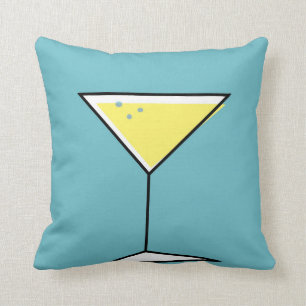 Retro Cocktail Pillow Kussen