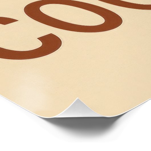 Retro Cocktail Poster (Coin)