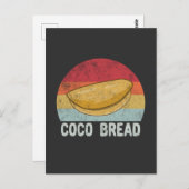 Retro Coco Bread Lovers Gift Briefkaart (Voorkant / Achterkant)