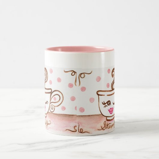 Retro Coffee Cup Mok (Center)