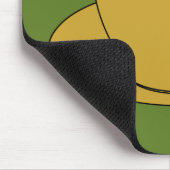 Retro Coffee Cup mousepad Muismat (Hoek)