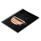 Retro Coffee Cup Tea Custom Notitieboek (Linkerzijde)