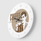 Retro Coffee Grote Klok (Hoek)