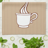 Retro Coffee Lover Kitchen Towel Gift Theedoek (Gevouwen)